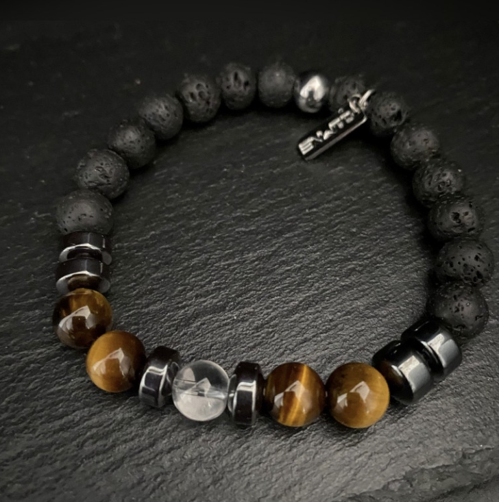 bracelet oeil du tigre vertus homme